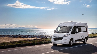 Stylový obytný vůz Giottiline